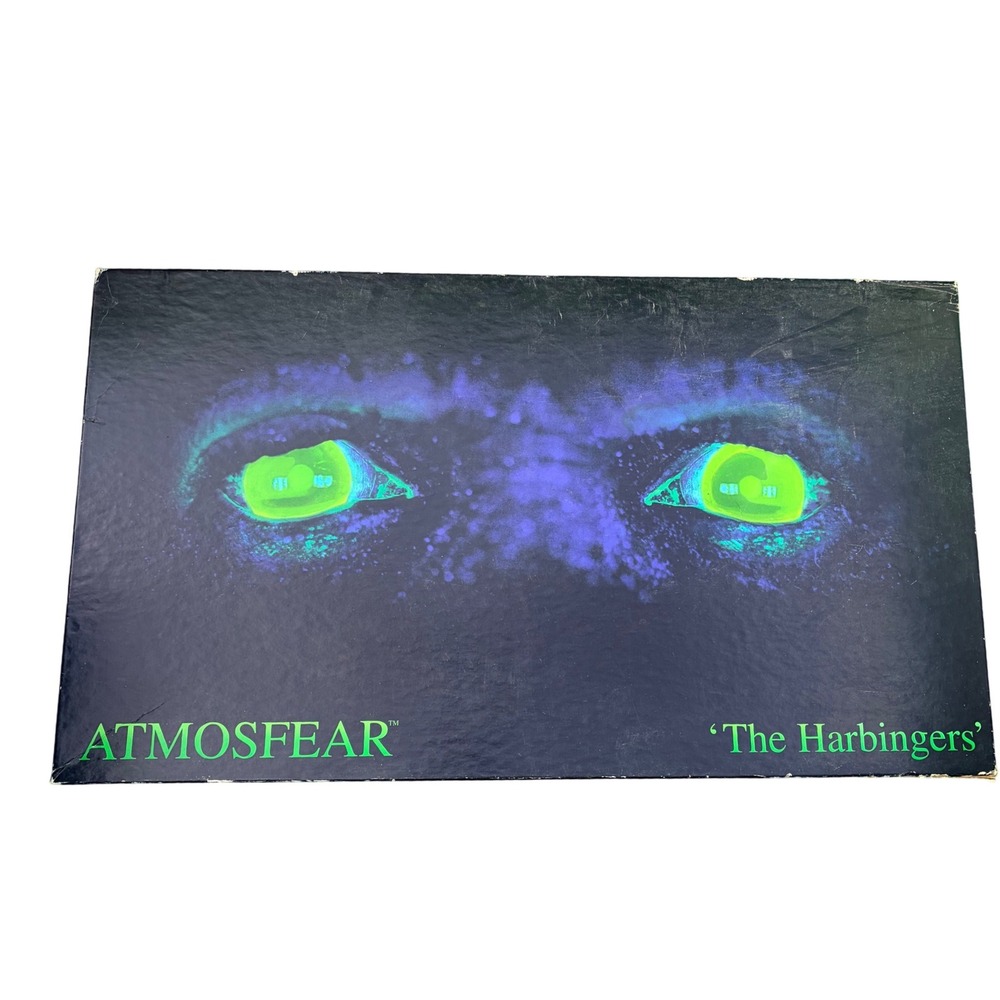 Atmosfear The Harbingers VHS Board Game Vintage 90s Horror J.W. Spear & Sons
